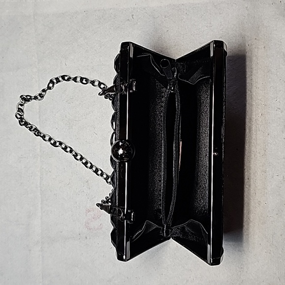 Shiny Black Evening Clutch bag- Host-Pick for Feb.7 Best in Bags Party - Picture 7 of 10